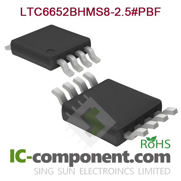 LTC6652BHMS8-2.5#PBF
